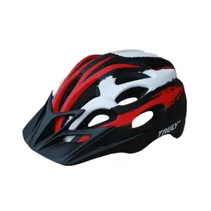 Truly Freedom červeno/černá cyklistická helma - L (58-61 cm) obraz