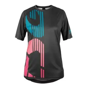 TSG Dres dámský Trio Jersey krátký rukáv Ocean Cedar Black - XS obraz