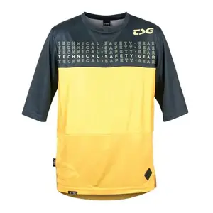 TSG Dres Swamp Jersey krátký rukáv okrovo-tmavě modrý - L obraz