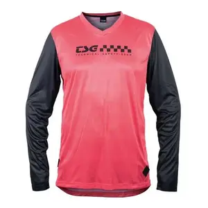 TSG Dres Waft Jersey dlouhý rukáv Gentle red - XS obraz