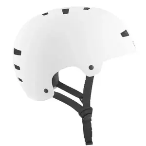 TSG Evolution Solid Color Satin White cyklistická přilba - XXL obraz