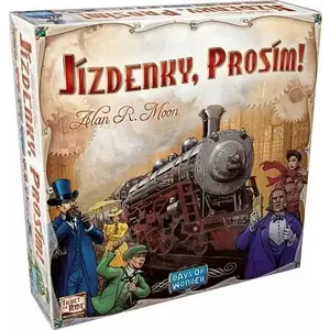 ADC Blackfire Jízdenky, prosím! USA desková hra obraz