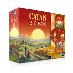Albi Osadníci z Katanu Big Box redesign 2025 společenská hra obraz