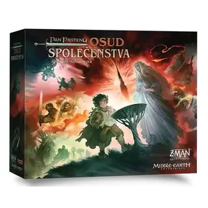 Asmodee CZ Pán prstenů: Osud společenstva desková hra obraz