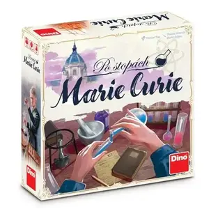 Dino Po stopách Marie Curie desková hra obraz