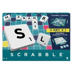 Mattel Scrabble Originál CZ nová verze desková hra obraz