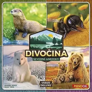 Mindok Divočina Severní Ameriky Deluxe verze karetní hra obraz