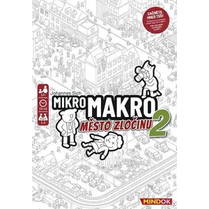 Mindok MikroMakro: Město zločinu 2 společenská hra obraz