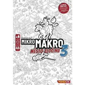 Mindok MikroMakro: Město zločinu 3 společenská hra obraz
