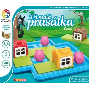 Mindok SMART Tři malá prasátka dětská logická hra obraz