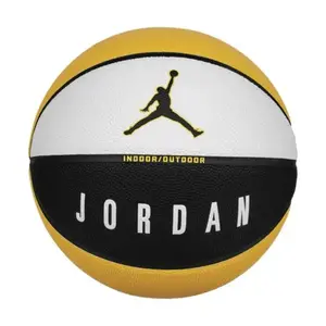 Nike JORDAN ULTIMATE 07 WH/BK/YO/BK basketbalový míč - Velikost 7 obraz