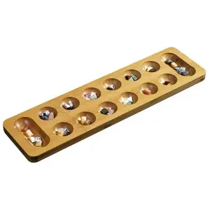 Philos Spiele Kalaha (Mankala) luxusní bambusová desková hra obraz