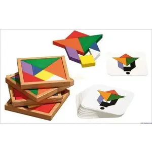 Philos Spiele Seed Tangram dřevěná hra pro až 4 hráče obraz