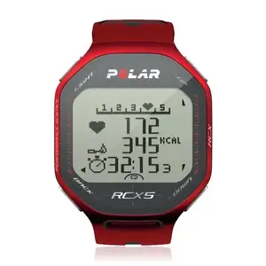 Polar RCX5 červený sporttester s Datalinkem a SW pro přenos dat do PC obraz