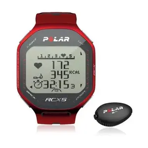 Polar RCX5 Run červený sporttester s hrudním pásem a čidlem S3 obraz