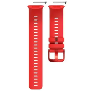 Polar Vantage V2 RED červeno-černý silikonový řemínek obraz