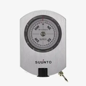 Suunto KB 14/360Q G stříbrný kovový profesionální zaměřovací kompas obraz