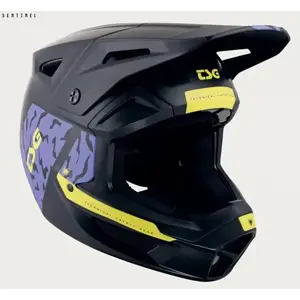 TSG Přilba integrální Sentinel Graphic design Violet Yellow Flakes - M obraz