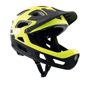 TSG Přilba Seek Youth FR Graphic Design Flow Black-Yellow - XXS/XS obraz