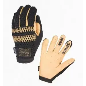TSG Rukavice Slim Knit černo-žluté - XL obraz