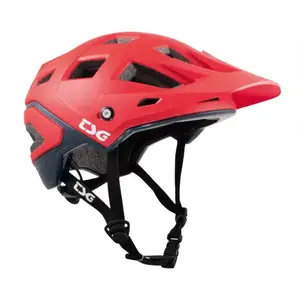 TSG Scope Solid Color Satin Red Blue cyklistická přilba - L/XL obraz