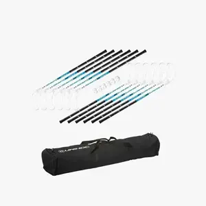 Unihoc sada holí Sniper 30 (12 holí + 6 míčků + taška) - 100 cm - modrá/bílá - 9+3 obraz