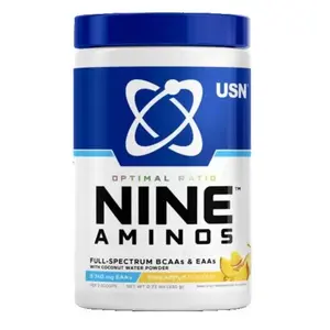 USN Nine Aminos 330g - Záhadná malina obraz