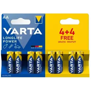 Varta Basic AA alkalické baterie, blistr 8 ks obraz