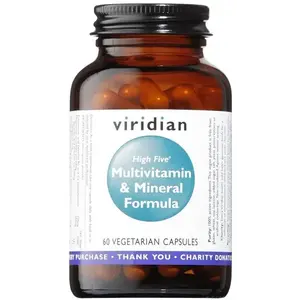 Viridian High Five Multivitamin Mineral Formula 60 kapslí obraz