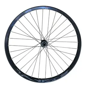 Výplet 584/27, 5" přední, ráfek Rodi TRYP 30 Disc 32 děr, náboj Shimano MT410 100 x 15, černý obraz