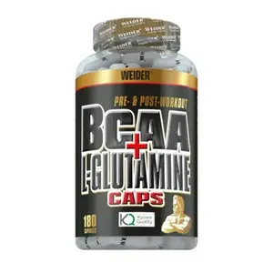 Weider BCAA + L-Glutamine 180 kapslí obraz
