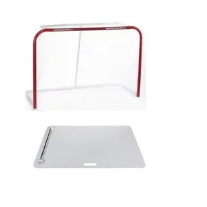 Winnwell 72" branka - užší konstrukce + Merco Shooting Pad Rebounder deska s nahrávačem - 72 palců obraz