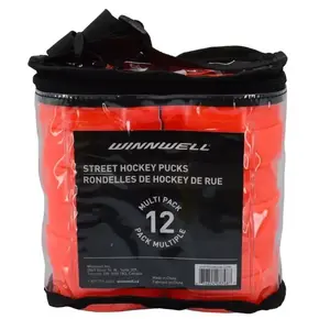 Winnwell Puk PVC (12pack) POUZE oranžová (VÝPRODEJ) obraz
