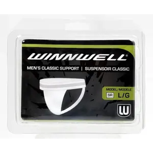 Winnwell White YTH juniorský Hokejový suspenzor - Dětská, L obraz