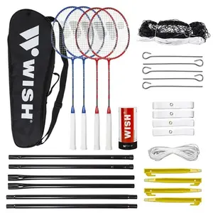 WISH Sada na badminton ALUMTEC 5566 červeno-modrá obraz