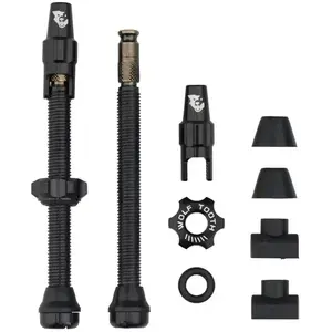 WOLF TOOTH Ventilky Tubeless Valve Stem Kit Clik Valve 60mm Černá obraz
