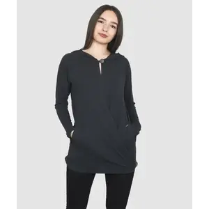 Woox Twister Ladies Hoodie Black kardigan - 34 obraz