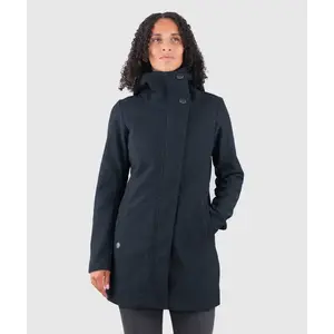 Woox Warley Midnight Navy woolshellová parka - 34 obraz