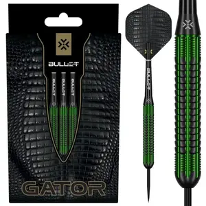 XQMax SET Bullet Šipky Steel Alligator - 22g - 22 obraz