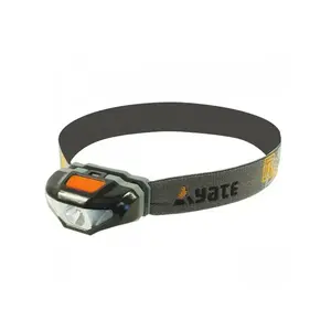 Yate Čelová lampa MAIA - šedá obraz