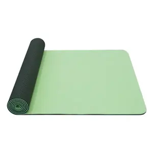 YATE Yoga mat dvouvrstvá TPE zelená obraz