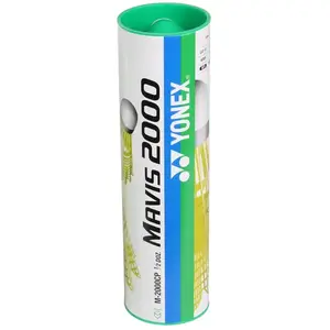 Yonex Mavis 2000 badmintonové míčky zelená - tuba 6 ks obraz