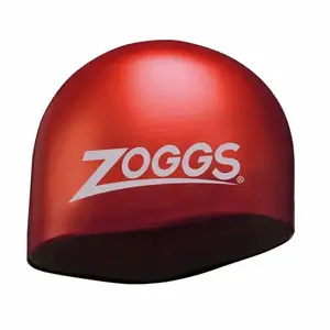 ZOGGS Plavecká čepice OWS SILICON CAP POUZE červená (VÝPRODEJ) obraz