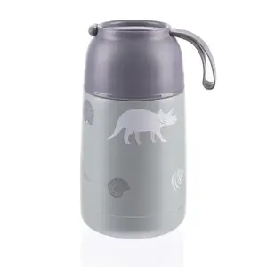 Zopa Termoska na jídlo se silikonovým držákem 620 ml Dino obraz