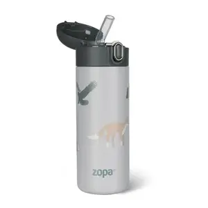 Zopa Termoska na tekutiny s brčkem 400 ml Mountains obraz