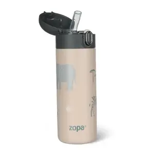 Zopa Termoska na tekutiny s brčkem 400 ml Safari obraz