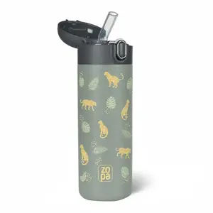 Zopa Termoska na tekutiny s brčkem 400 ml Wild Gepard obraz