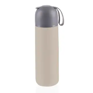 Zopa Termoska na tekutiny se silikonovým držákem 400 ml Cookie beige obraz