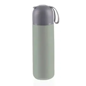Zopa Termoska na tekutiny se silikonovým držákem 400 ml Pistacio green obraz