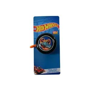 Zvonek na kolo Volare Hotwheels, černý obraz
